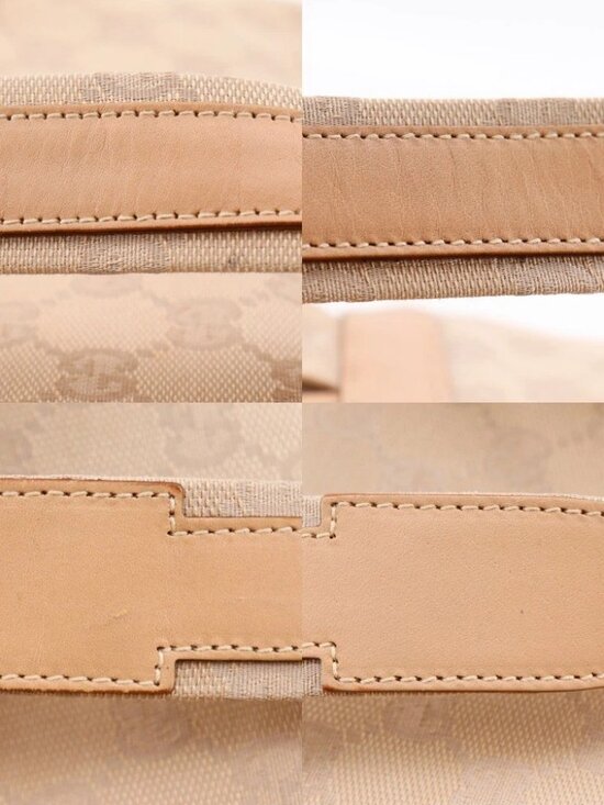 GUCCI Backpack Backpack Daypack 003.0242 beige GG canvas Women main image 6